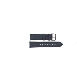 Bracelet de montre Fossil FS5061 / FS5061IE / FS5252SET Cuir Bleu 22mm