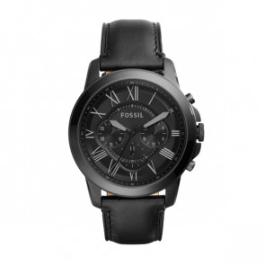 Bracelet de montre Fossil FS5132 Cuir Noir 22mm