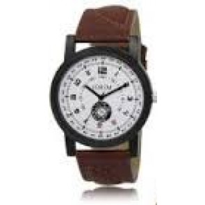 Bracelet de montre Fossil FS5250 Cuir Brun 22mm