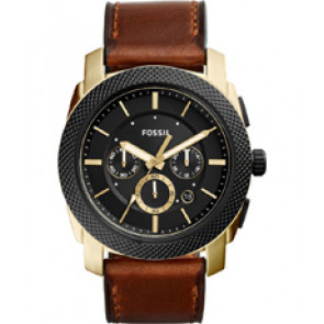 Bracelet de montre Fossil FS5322 Cuir Brun 24mm