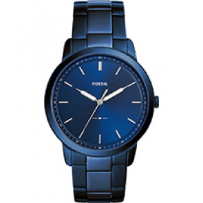 Bracelet de montre Fossil FS5461 Acier Bleu 22mm