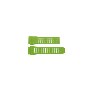 Bracelet de montre Montre intelligente Tag Heuer BT6274 / SBG8A / FT6189 Caoutchouc Vert 22mm