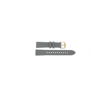 Bracelet de montre Fossil FTW6016 Silicone Gris 18mm