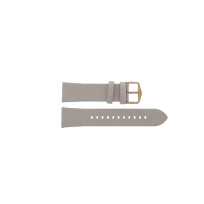 Bracelet de montre Montre intelligente Fossil FTW6054 Cuir Rose 22mm