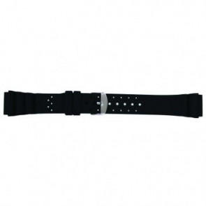 Bracelet de montre Universel SL100 Silicone Noir 20mm