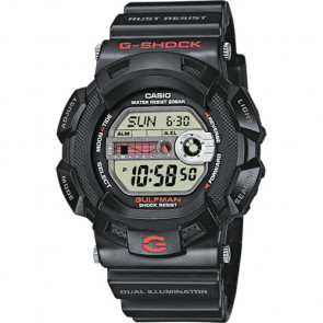 Casio bracelet de montre 10270945 G-Shock Plastique Noir 21mm 