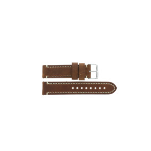 Bracelet de montre Universel G420 Cuir Brun 20mm