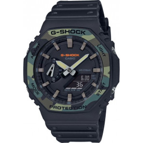 Bracelet de montre Casio GA-2100SU-1A Plastique Noir