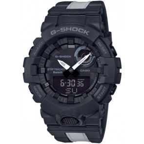 Bracelet de montre G-Shock GBA-800 / GBD-800 Plastique Noir 16mm