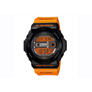 Bracelet de montre G-Shock GLX150-4 Plastique Orange 30mm