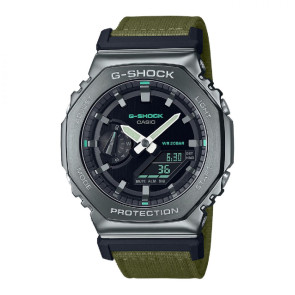 Bracelet de montre G-Shock GM-2100CB-3A Toile Vert