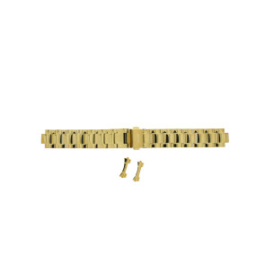 Bracelet de montre Guess GW0410L2 / Crown Jewel Acier Plaqué or 16mm