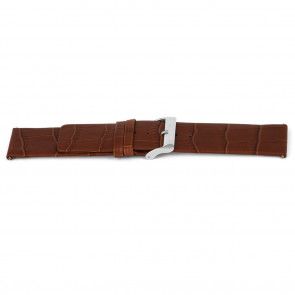 Bracelet de montre Universel H345 Cuir Cognac 22mm