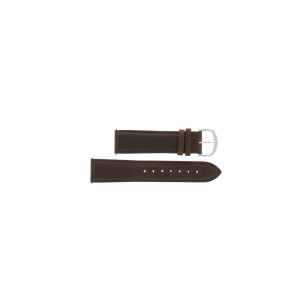 Bracelet de montre Universel H444 Cuir Brun 22mm