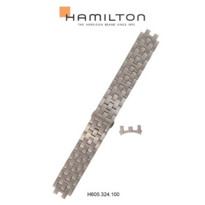 Bracelet de montre Hamilton H690324100 / H32411135 / Jazzmaster Acier 20mm