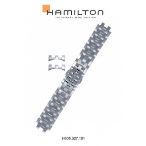 Bracelet de montre Hamilton H695327101 Acier 23mm