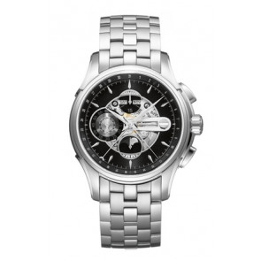 Bracelet de montre Hamilton H001.32.696.139.01 / H605376100 Acier Acier 22mm