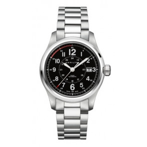 Bracelet de montre Hamilton H705950 / H605705107 Acier 20mm