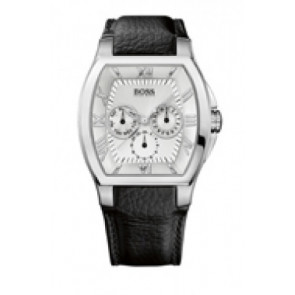 Bracelet de montre Hugo Boss 100-1-14-2229 Cuir Noir