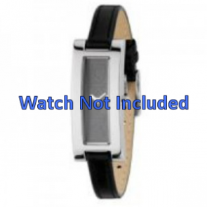 Bracelet de montre DKNY NY3156 Cuir Noir 9mm