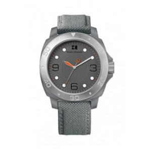 Bracelet de montre Hugo Boss HB-142-1-29-2395 / HO1512666 Textile Gris 20mm
