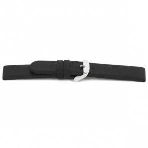 Bracelet de montre Universel F137 Cuir Noir 18mm