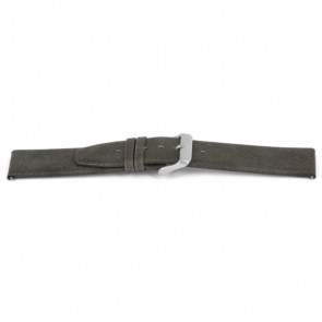 Bracelet de montre Universel F811 Cuir Gris 18mm