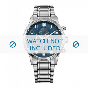 Hugo Boss bracelet de montre HB-271-1-27-2806 / HB1513230 Métal Argent