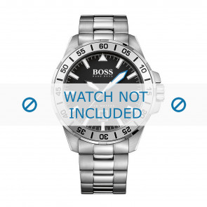 Hugo Boss bracelet de montre HB-271-1-27-2808 / HB1513234 Métal Argent