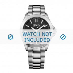 Hugo Boss bracelet de montre HB-274-1-14-2828 / HB1513300 / 650602828 Métal Argent