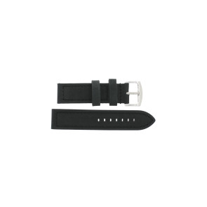 Bracelet de montre Universel I103 Cuir Gris anthracite 24mm