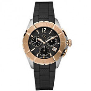 Guess bracelet de montre I33501L1 / 33501L1 Cuir Noir