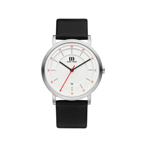 Bracelet de montre Danish Design IQ12Q1152 Cuir Noir 22mm