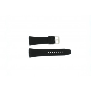 Danish Design bracelet de montre IQ14Q685 Caoutchouc Noir 19mm