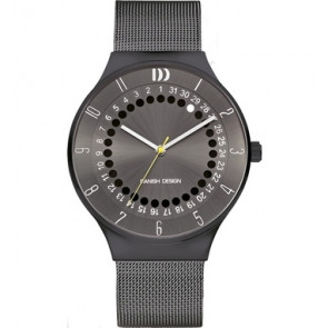 Bracelet de montre Danish Design IQ66Q1050 Milanais Gris anthracite