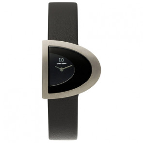 Bracelet de montre Danish Design IV13Q842 / IV13Q991 / IV15Q842 Cuir Noir 16mm