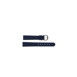 Horlogeband Danish Design IV22Q1103 Leder Blauw 16mm