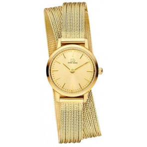 Bracelet de montre Danish Design IV86Q1268 Milanais Plaqué or