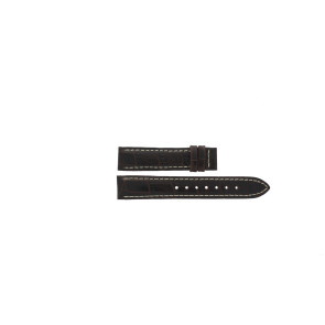 Bracelet de montre Jaguar J624-4 Cuir Brun 17mm