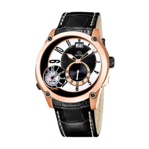 Bracelet de montre Jaguar J631-2 / J631-3 Cuir Noir 24mm