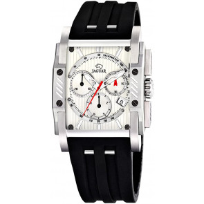Bracelet de montre Jaguar J645.1 / J644.1 Caoutchouc Noir 26mm