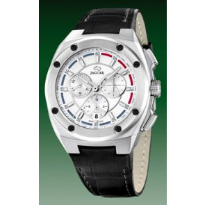 Bracelet de montre Jaguar J806-1 / J806-2 / J806-3 / J806-4 Cuir Noir 16mm