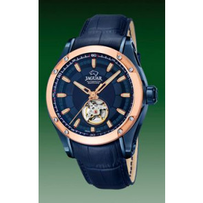 Bracelet de montre Jaguar J812-A / J815-A Cuir Bleu