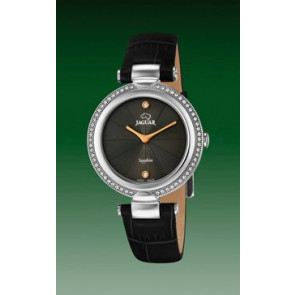 Bracelet de montre Jaguar J832-2 Cuir Noir