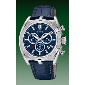 Bracelet de montre Jaguar J857-2 Cuir Bleu