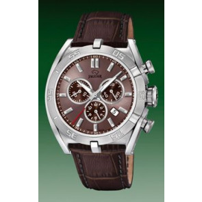 Bracelet de montre Jaguar J857-6 Cuir Brun