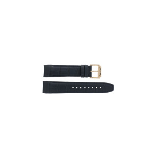 Bracelet de montre Jaguar J960 / J961-1 Cuir Bleu 22mm