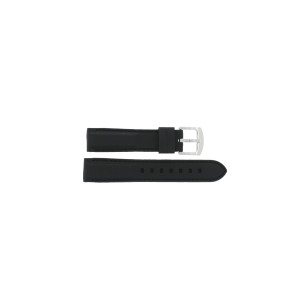 Bracelet de montre Universel JD003.01 Silicone Noir 20mm