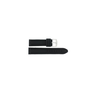 Bracelet de montre Universel JD013 Silicone Noir 26mm