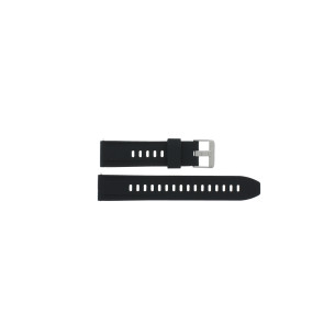 Bracelet de montre Universel JD095 Silicone Noir 20mm